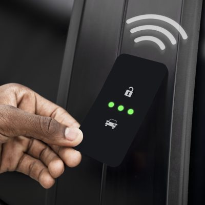 Unlocking car door with smart card Unlocking car door with smart card